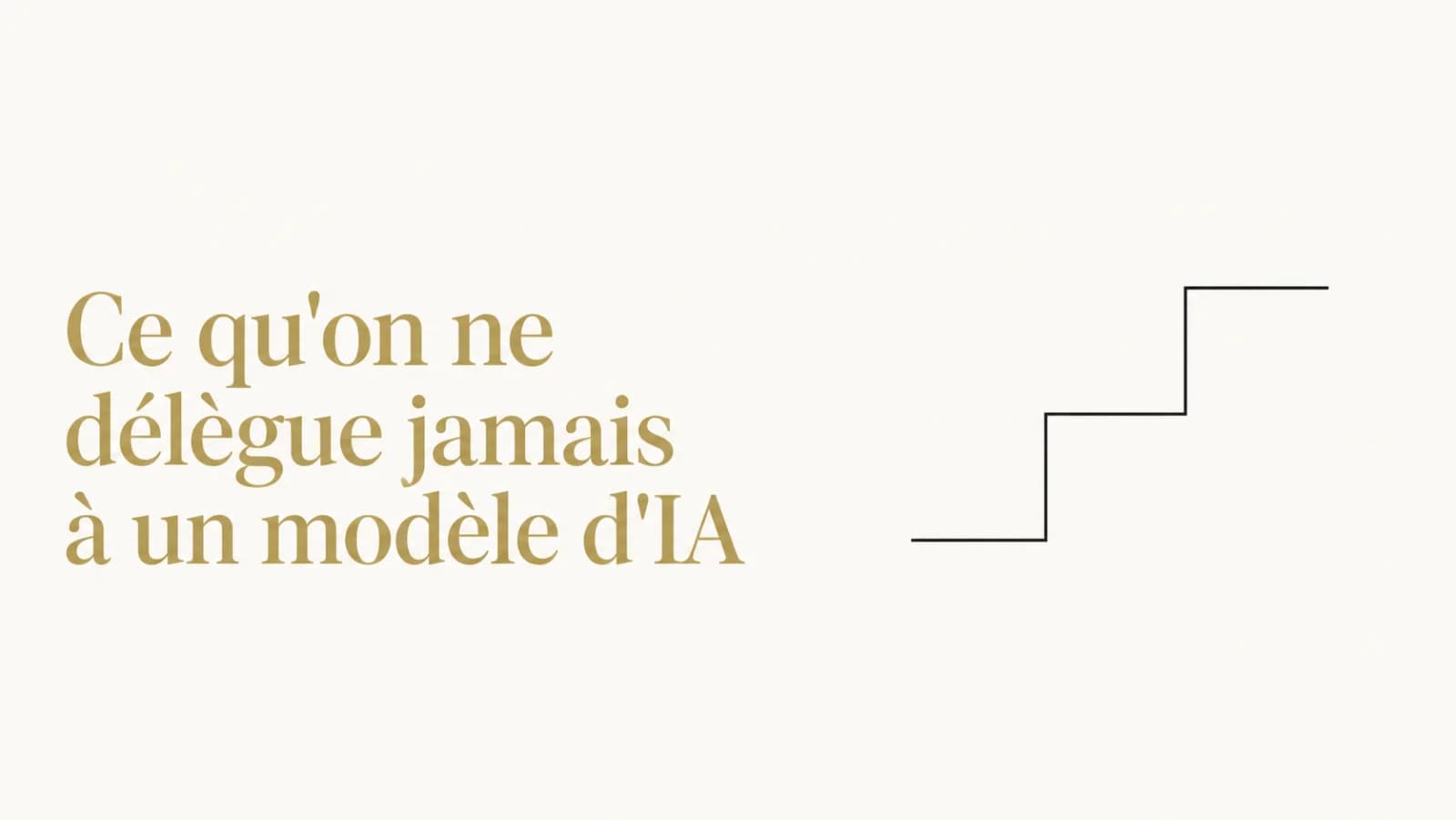 Illustration de l’article « Ce qu'on ne délègue jamais à un modèle »