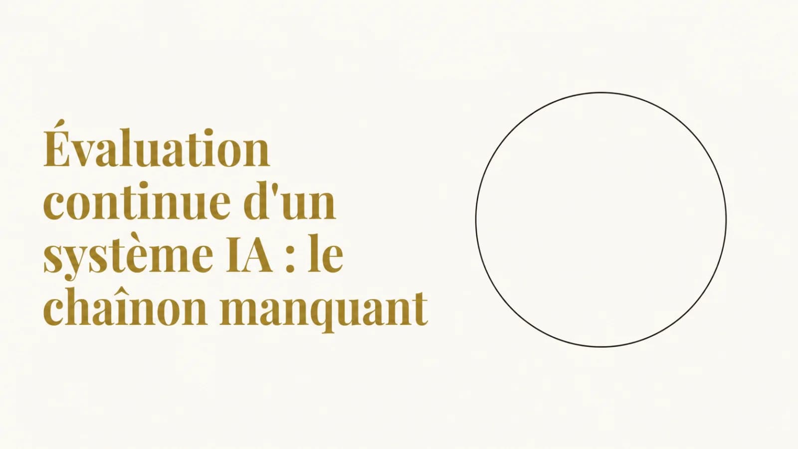 Illustration de l’article « Évaluation continue : le chaînon manquant des projets IA »