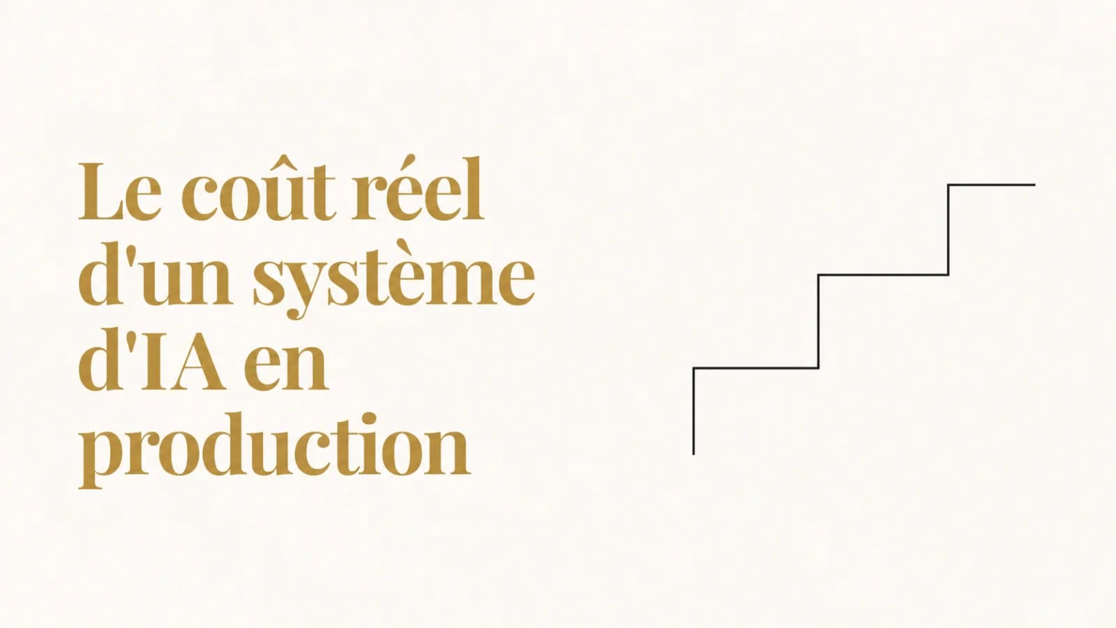 Illustration de l’article « Le coût réel d'un système d'IA en production »