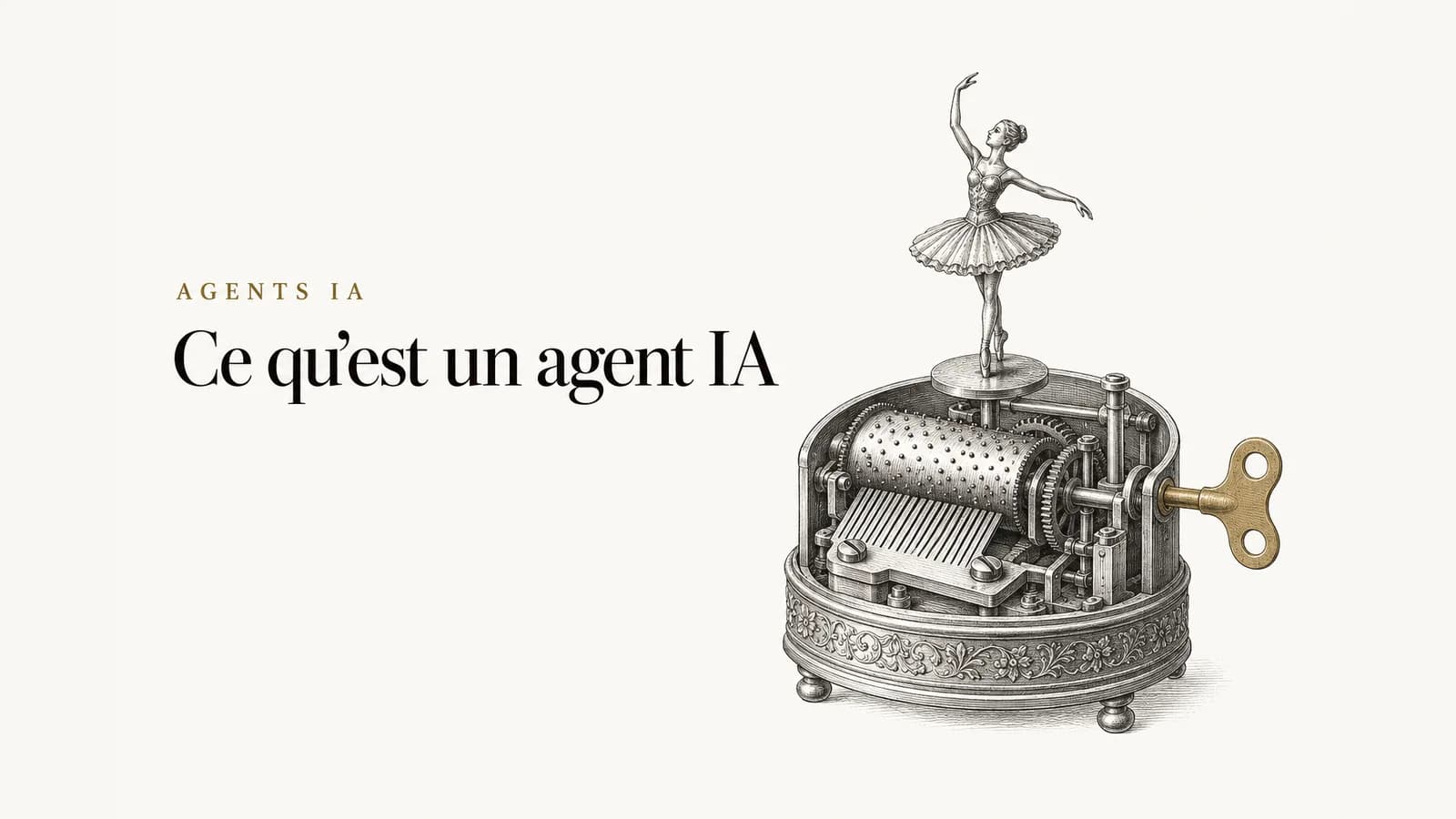 Illustration de l’article « Agent IA en entreprise : définition, exemples et limites »