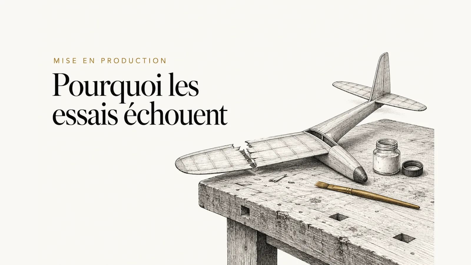 Illustration de l’article « GPT-4 : pourquoi vos premiers essais échouent en production »