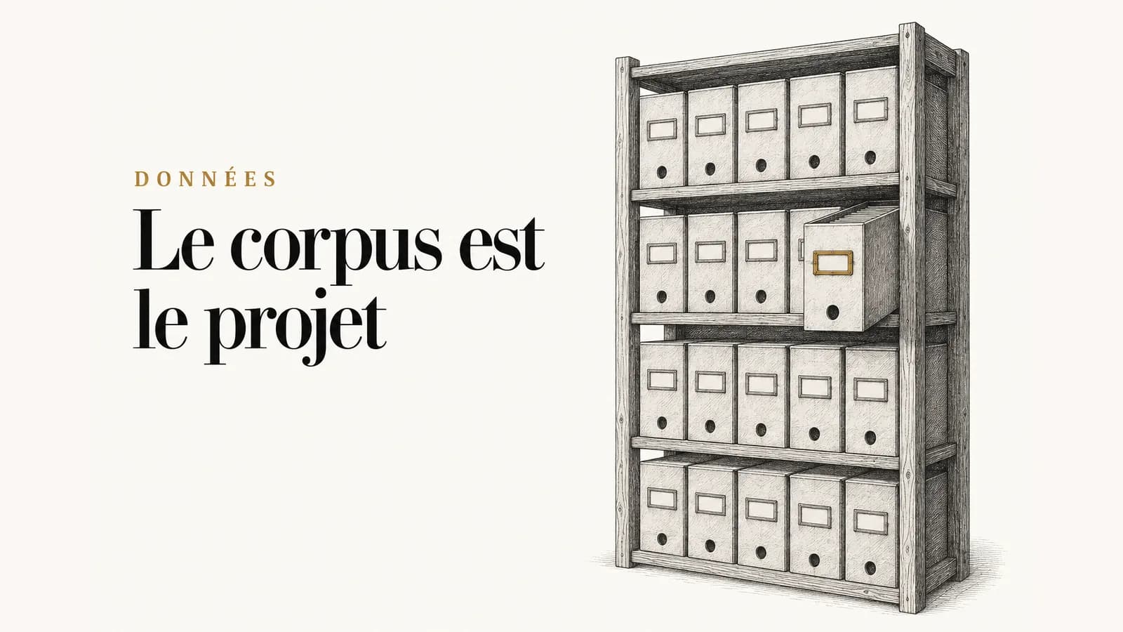 Illustration de l’article « Le corpus est le projet »