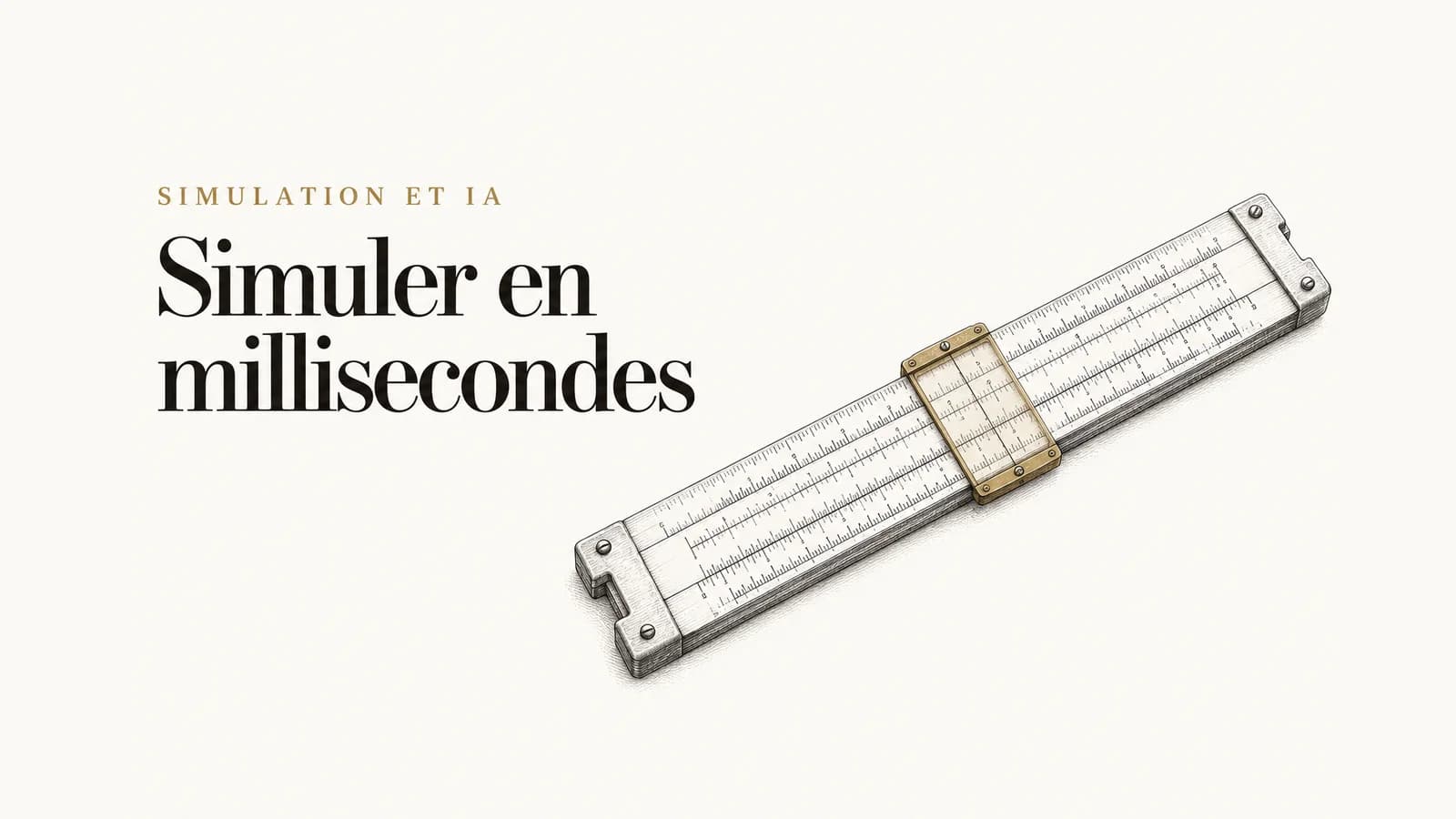 Illustration de l’article « Modèle de substitution : simuler en millisecondes sans perdre la physique »