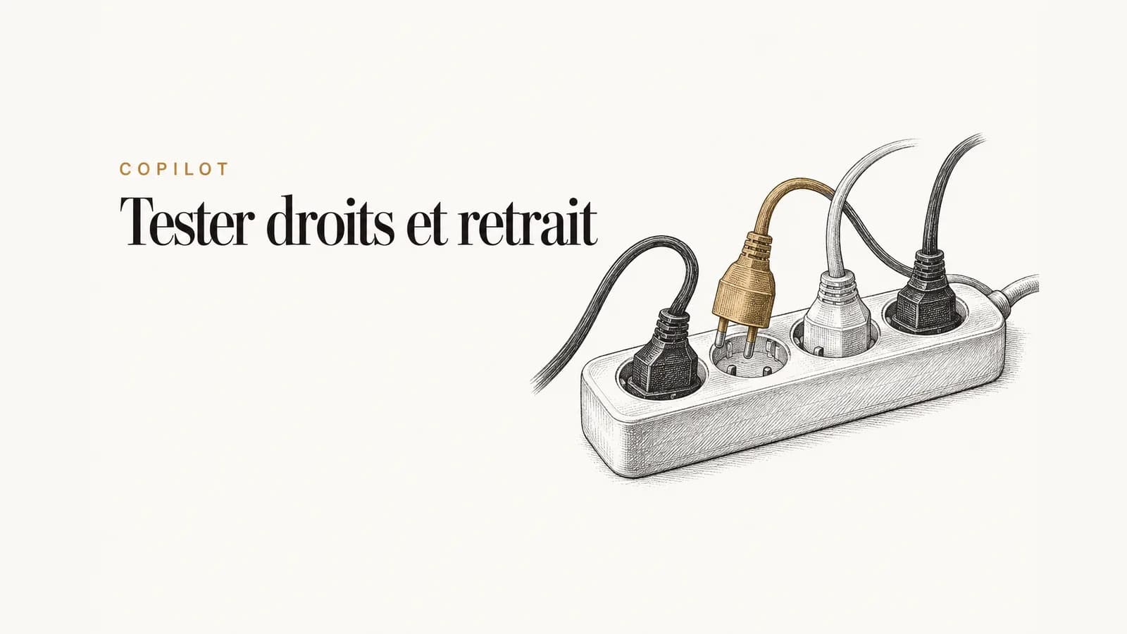 Illustration de l’article « Plugins Copilot : tester les droits, les versions et le retrait »