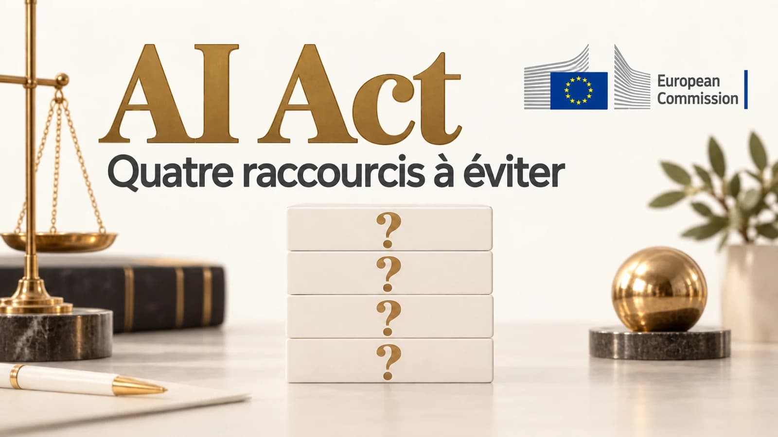 Illustration de l’article « AI Act : quatre idées reçues à corriger »