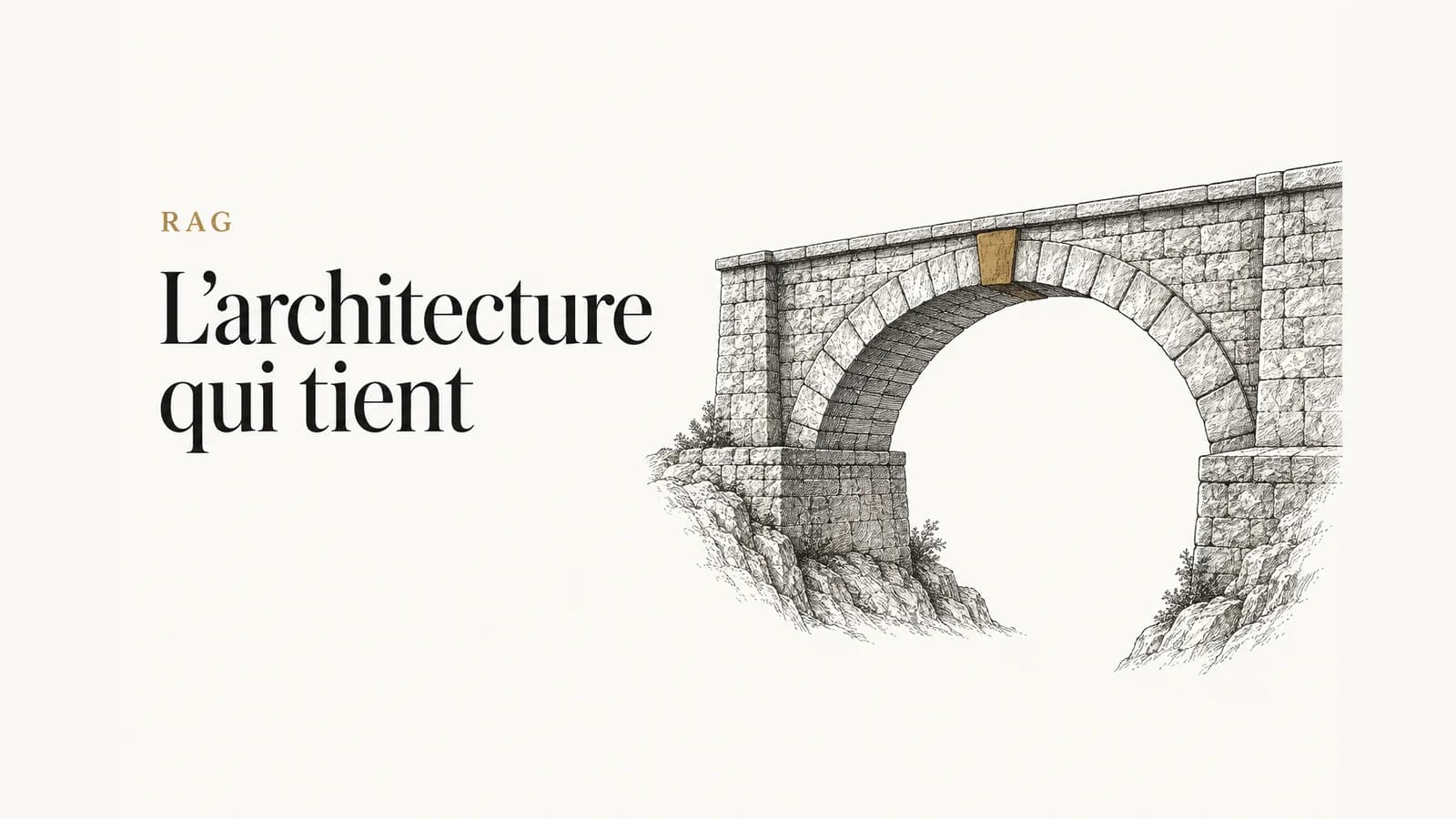 Illustration de l’article « RAG : la seule architecture qui tienne en entreprise »