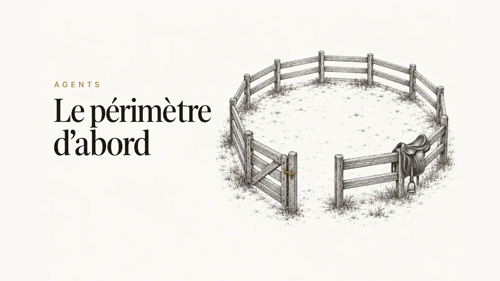 Illustration de l’article « Agents IA : le périmètre avant l'autonomie »