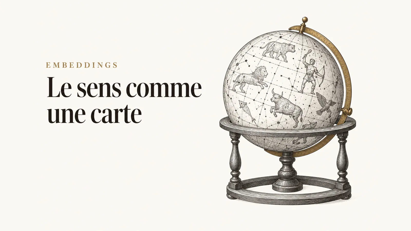 Illustration de l’article « Les embeddings, expliqués à une direction »