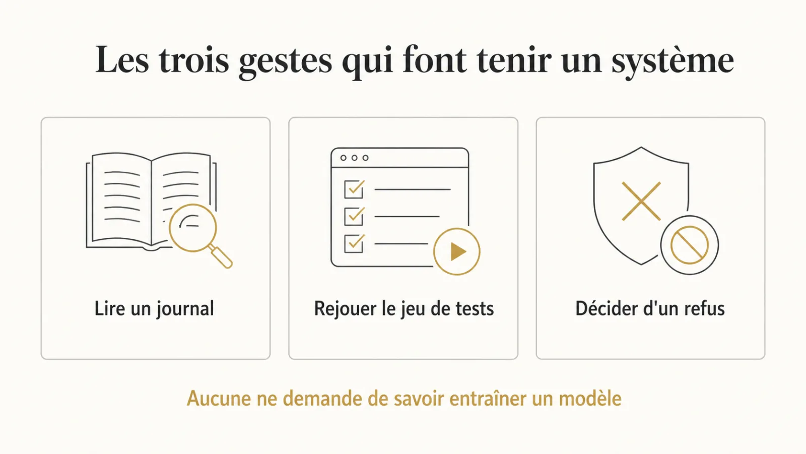 Les trois gestes qui rendent une équipe autonome sur un système